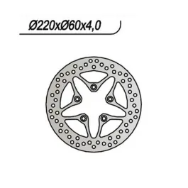 DISCO FRENO NG 017 APRILIA LEONARDO SCARABEO SPORT CITY