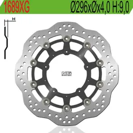 DISCO FRENO NG 1689XG ANTERIORE HONDA X ADV 750 2017-2023