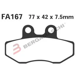 Pastiglie freno FA167 EBC APRILIA PEUGEOT DERBI CAGIVA RIEJU BETAMOTOR