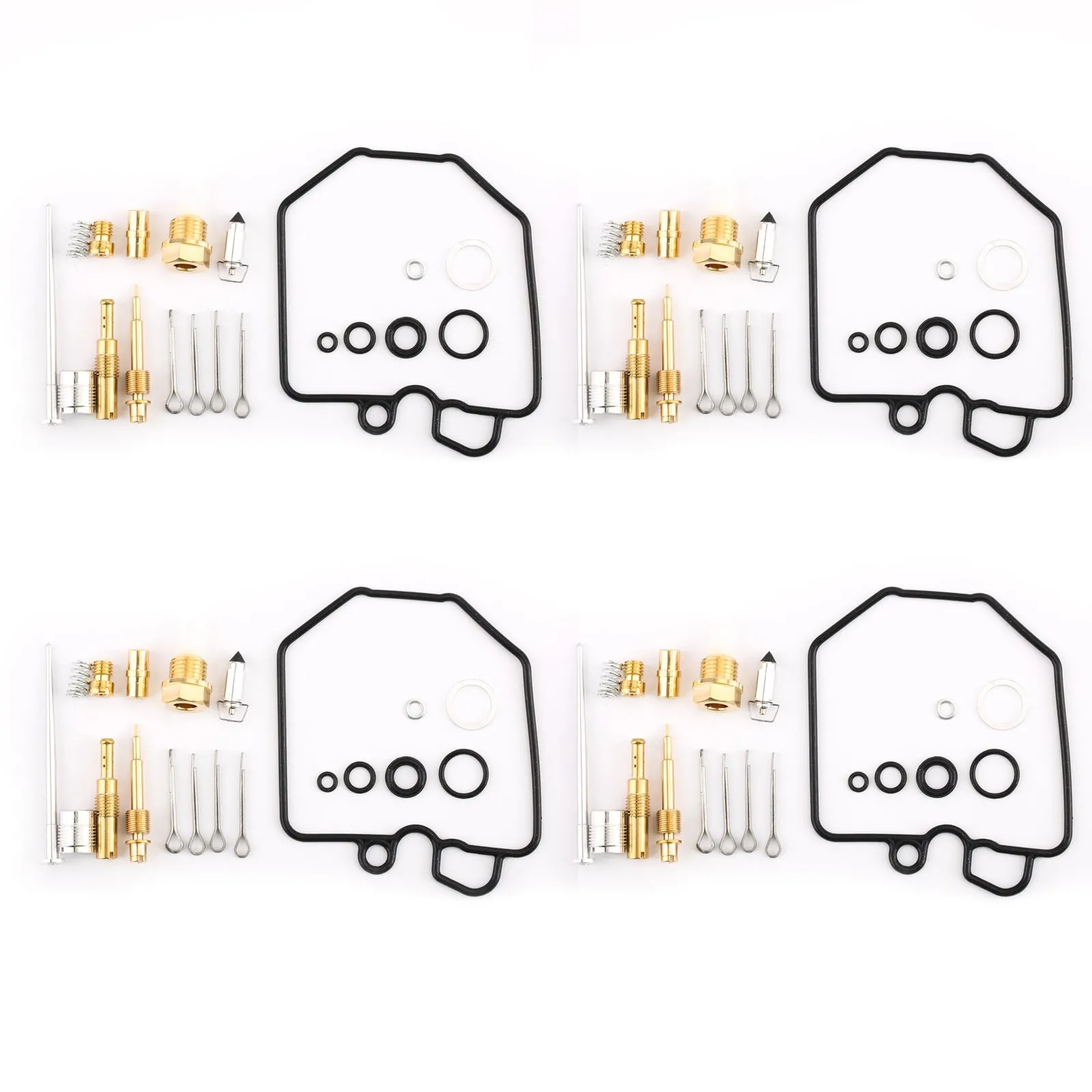 4 Kit de réparation de reconstruction de carburateur pour Honda 1980-1983 GL1100 Goldwing Interstate générique