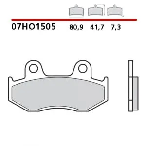 07HO1505 - Pastiglie Freno Brembo carbon ceramica (1 coppia per 1 disco),