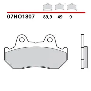 07HO1807 - Pastiglie Freno Brembo (1 coppia per 1 disco),