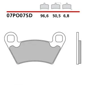 07PO07SD - Pastiglie Freno Brembo Off-Road Polaris (1 coppia per 1 disco)