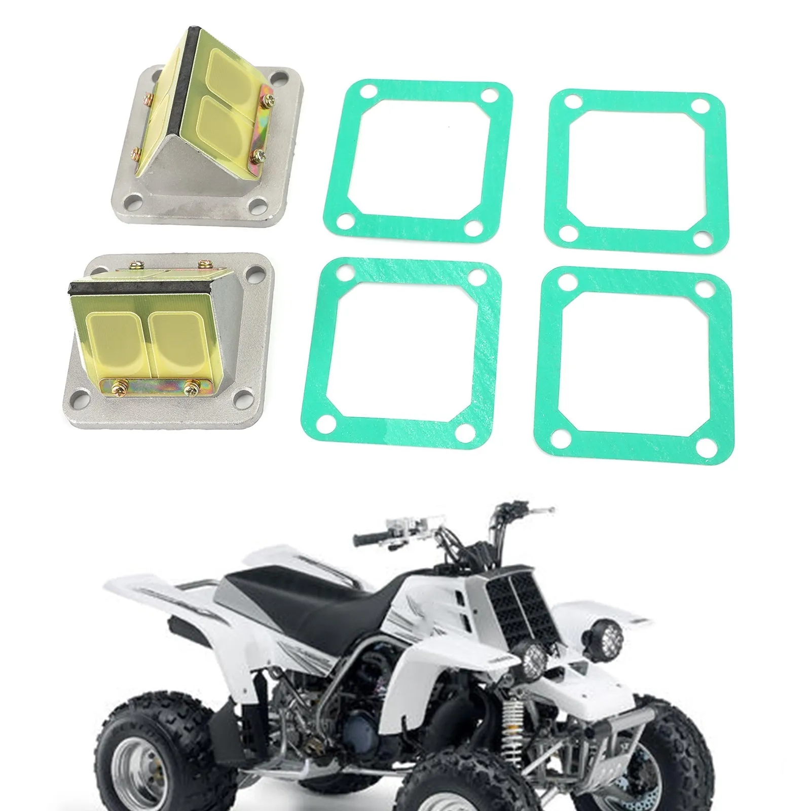 Cages à clapets + anches pour Yamaha Banshee YFZ350 1987-2006 générique