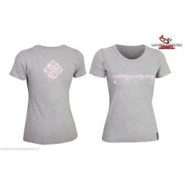 t-shirt tu code lady murales melange l