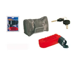 lucchetto al disco con borsetta d.10 new