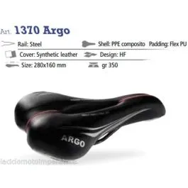 Sella made in Italy Montegrappa Argo con foro antiprostatite no pressure zone