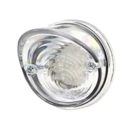 fanalino moto flare led tondo trasp.