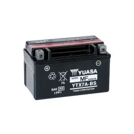 Batteria YTX7A-BS 12V/6AH APRILIA KAWASAKI KEEWAY KYMCO SUZUKI SYM VOGE YAMAHA