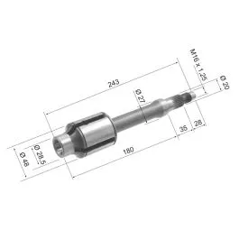 Albero secondario Piaggio Vespa Px-Cosa 125-150-200cc 235908
