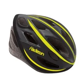 Caschetto da bici per adulto TAGLIA L (58-61) Radeon - nero giallo