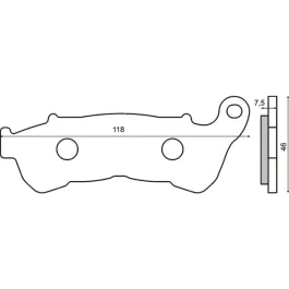 pastiglie anteriori 192 sh 300