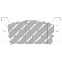 pastiglie freno posteriori fdb2304ef kymco ak 550