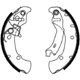 ganasce freno piaggio porter fsb4016 ferodo