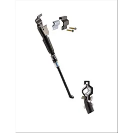 cavalletto bici posteriore alluminio regolabile 24-28 chiaro