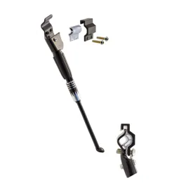 cavalletto bici posteriore alluminio 24-28 nero