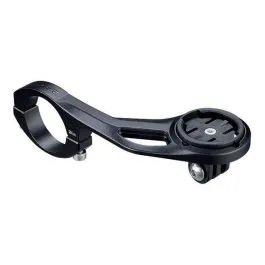 Supporto al manubrio in alluminio diametro 31,8mm per GPS e GoPro/Action Cam - nero