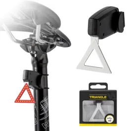 Fanalino posteriore bici Triangle con led COB a luce rossa