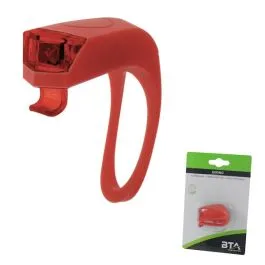 Fanalino bici posteriore rosso girino