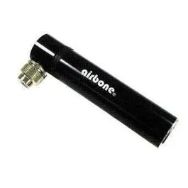 pompa bici micro 99 mm airbone alluminio nera