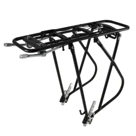 portapacchi bici 26 28 mtb corsa posteriore alluminio nero