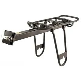 portapacco bici posteriore attacco alla sella alluminio