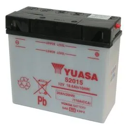 batteria yuasa 52015 12v/20ah