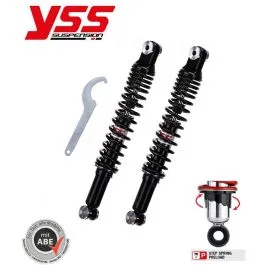 ammortizzatori posteriori idraulici regolabili