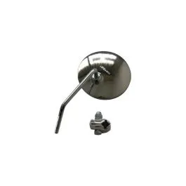 specchio vespa cromato sinistro tondo(al bordo scudo)