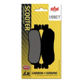pastiglie freno posteriori 155 ct sbs carbon tech