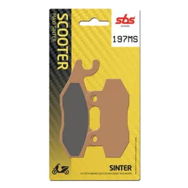 Pastiglie freno SBS 197MS per maxi scooter Burgman People Geopolis Ninja