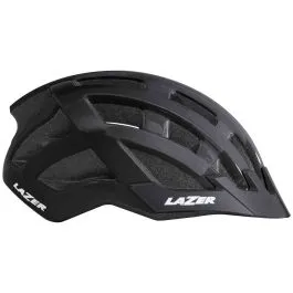 casco bici adulto compact lazer nero taglia unica 54-61