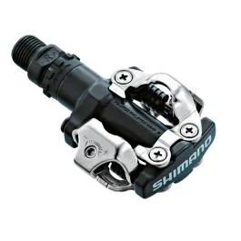 coppia pedali bici mtb pdm 520 shimano neri