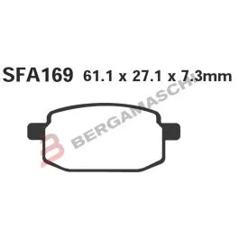 pastiglie freno ebc sfa169