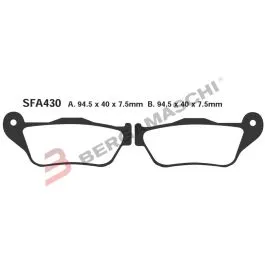 pastiglie freno anteriori x-max 125 150 sfa430