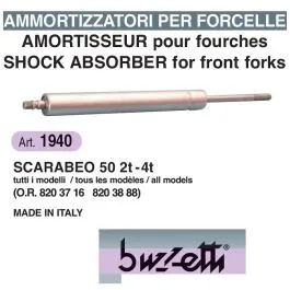 Cartuccia Ammortizzatore Pompante Forcelle Scarabeo 50 2t 4t 1940