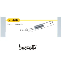 molla cavalletto laterale