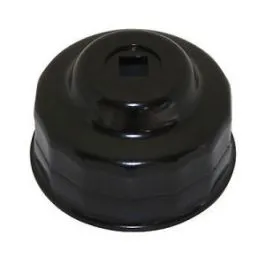 Attrezzo innesto quadro per lo smontaggio dei filtri olio dal diametro 65 a 67 14 angoli