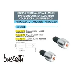 pesi manubrio alluminio chiaro conici