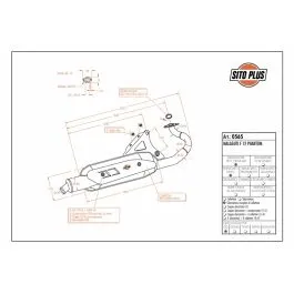 Marmitta Sitoplus Malaguti