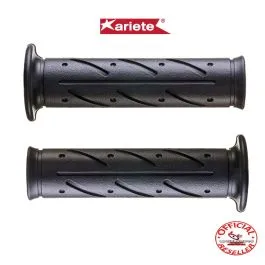 coppia manopole scooter kymco nere forate