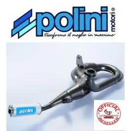 marmitta vespa px 125 silenziatore alluminio polini