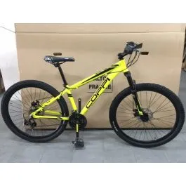 bici 27,5 mtb coppi 21 velocità alluminio giallo nero 48 disk