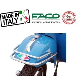 paraurti cromato parafango anteriore vespa px