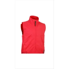 Nano wind gilet rosso impermeabile traspirante