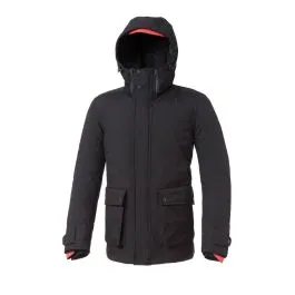 giacca parka 3/4 nero