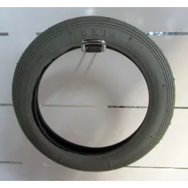 copertone pneumatico 8 x 1 1/4 grigio