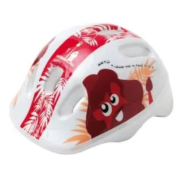 casco bici bimbo artù rosso taglia xs