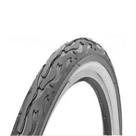 Copertone copertura gomma bici MTB 26x2.125 (54-559) Nero/bianco H-584 Cruiser