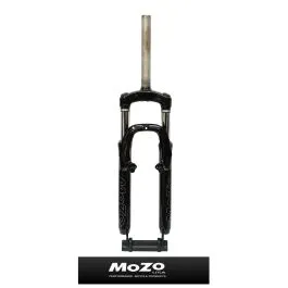 Forcella bici 26 mtb ammortizzata per freni v/brake o Disk